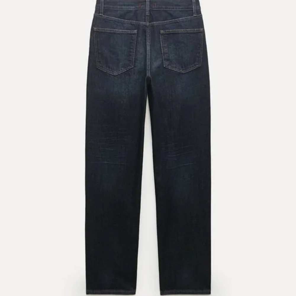 ZARA RELAXED MID WAIST JEANS - Picture 2 of 12